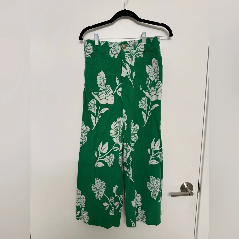 THE COLETTE CROPPED WIDE-LEG PANTS BY MAEVE: MAGIC FABRIC EDITION - Picture 2 of 3